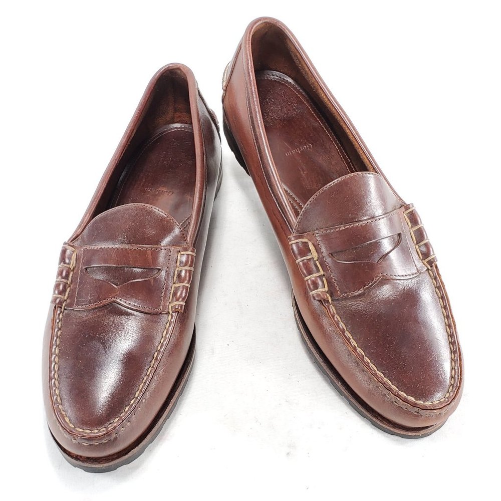 Allen Edmonds Gorham Mens Leather Penny Loafers - Picture 1 of 8